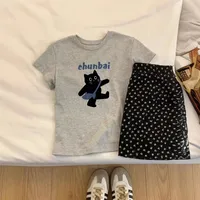 Women's Adults T-shirt Short Sleeve T-Shirts Temperament Commuter Commute Style Cartoon main image 1