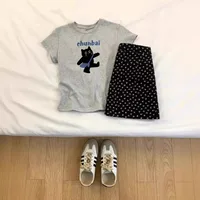 Women's Adults T-shirt Short Sleeve T-Shirts Temperament Commuter Commute Style Cartoon main image 4