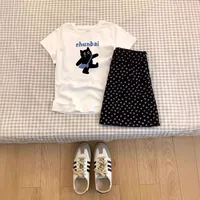 Women's Adults T-shirt Short Sleeve T-Shirts Temperament Commuter Commute Style Cartoon main image 5
