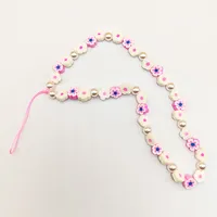 Acrylic Soft Clay Flower Cute Modern Style Mobile Phone Chain Phone Cases main image 4