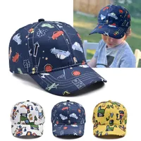 Children Unisex Cute Pastoral Car Printing Baseball Cap main image 1