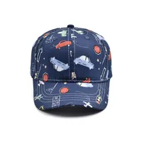 Children Unisex Cute Pastoral Car Printing Baseball Cap sku image 1