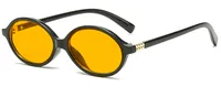 Retro Simple Style Solid Color Ac Oval Frame Full Frame Glasses sku image 18