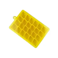 Silicone Ice Tray 24 Grid With Lid Household Refrigerator Ice Maker Ice Tray Ice Cube Mold Square Ice Box Factory In Stock main image 5