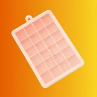 Silicone Ice Tray 24 Grid With Lid Household Refrigerator Ice Maker Ice Tray Ice Cube Mold Square Ice Box Factory In Stock sku image 8