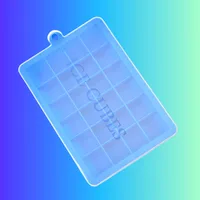 Silicone Ice Tray 24 Grid With Lid Household Refrigerator Ice Maker Ice Tray Ice Cube Mold Square Ice Box Factory In Stock sku image 7