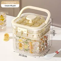 Arnuoxin Ice Cube Mold Frozen Ice Cube Artifact Food Grade Press Ice Cube Household Refrigerator Homemade Ice Cube Ice Box sku image 31