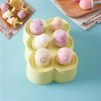 Children's Silicone Ice Cream Mold Mini Ice Cream Mold Home Popsicle Ball DIY Mold Homemade Ice Block Popsicle Mold main image 3