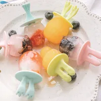 Children's Silicone Ice Cream Mold Mini Ice Cream Mold Home Popsicle Ball DIY Mold Homemade Ice Block Popsicle Mold main image 4