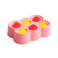 Children's Silicone Ice Cream Mold Mini Ice Cream Mold Home Popsicle Ball DIY Mold Homemade Ice Block Popsicle Mold sku image 8