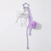 1 Piece Sweet Star Heart Shape Knot Resin Rope Zinc Alloy Women's Bag Pendant Keychain main image 2