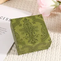 Casual Solid Color Paper Jewelry Packaging Cards Jewelry Boxes sku image 6