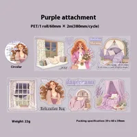 1 Piece Human Learning PET Sweet Washi Tape sku image 3