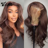 Unisex Ruili Casual Stage Street Real Hair Homogeneous And Oblique Curls Wigs main image 1