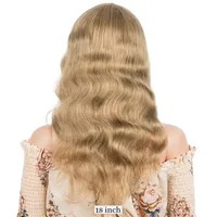 Women's Ruili Casual Stage Street Real Hair Bangs Curls Wigs main image 1