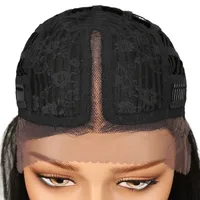 Women's Ruili Party Stage Street Real Hair Centre Parting Straight Hair Wigs main image 3