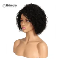 Women's Star Fashion Stage Street Real Hair Side Fringe Curls Wigs main image 3