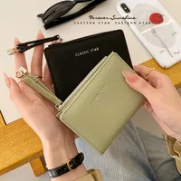 New Coin Purse Short Ins Style Ladies Wallet Women's High-end Sense Simple Card Bag  Wholesale WALLET main image 4