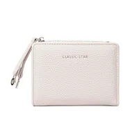 New Coin Purse Short Ins Style Ladies Wallet Women's High-end Sense Simple Card Bag  Wholesale WALLET sku image 1