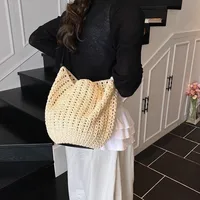 Women's Pu Leather Fabric Solid Color Vacation Streetwear Square Open Tote Bag main image 1