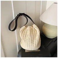 Women's Pu Leather Fabric Solid Color Vacation Streetwear Square Open Tote Bag sku image 1