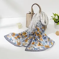 Women's Retro Vacation Beach Flower Polyester Scarf main image 6