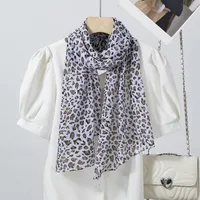 Unisex Vacation Beach Classic Style Leopard Polyester Scarf main image 4