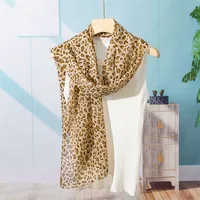 Unisex Vacation Beach Classic Style Leopard Polyester Scarf main image 3