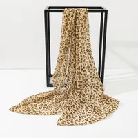 Unisex Vacation Beach Classic Style Leopard Polyester Scarf sku image 1