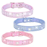 1 Piece All Seasons Modern Style Shiny PU Solid Color Pet Collar main image 2