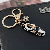Modern Style Football Alloy Unisex Bag Pendant Keychain main image 3