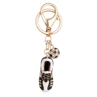 Modern Style Football Alloy Unisex Bag Pendant Keychain main image 2