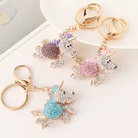 Cute European Style  Alloy Unisex Bag Pendant Keychain main image 2
