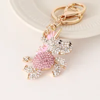 Cute European Style  Alloy Unisex Bag Pendant Keychain sku image 1