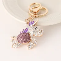 Cute European Style  Alloy Unisex Bag Pendant Keychain sku image 2