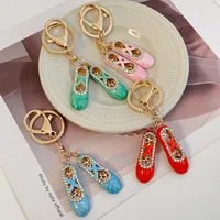 Korean Style Shoe Alloy Women's Bag Pendant Keychain main image 1