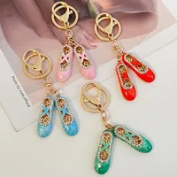 Korean Style Shoe Alloy Women's Bag Pendant Keychain main image 2