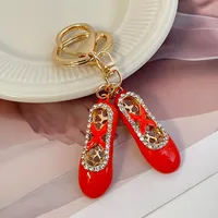 Korean Style Shoe Alloy Women's Bag Pendant Keychain sku image 2
