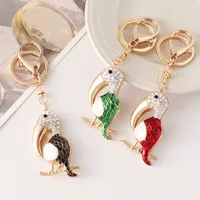 Modern Style Bird Alloy Unisex Bag Pendant Keychain main image 1