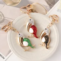 Modern Style Bird Alloy Unisex Bag Pendant Keychain main image 2