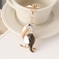 Modern Style Bird Alloy Unisex Bag Pendant Keychain main image 4