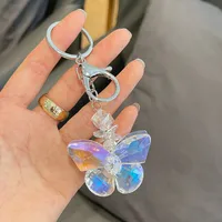Korean Style Butterfly Alloy Women's Bag Pendant Keychain sku image 1