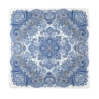 Women's Lady Bohemian Leopard Polyester Silk Scarf sku image 2
