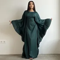 3D Effect Straps Abaya main image 3