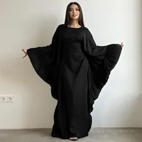 3D Effect Straps Abaya main image 1
