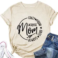 Women's T-shirt Pullovers Short Sleeve T-Shirts European And American Wind Streetwear Geometric main image 6