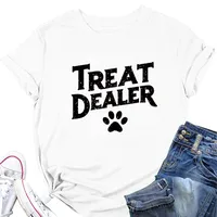 Women's T-shirt Pullovers Short Sleeve T-Shirts European And American Wind Temperament Commuter Letter main image 5