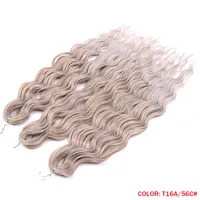 Women's Ruili Casual Stage Street High Temperature Wire Curls Wigs sku image 9