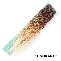 Women's Star Fashion 3T-SORANGE TT2/Blue3 60 TT4/Corange6 Carnival Birthday Stage Chemical Fiber Long Curly Hair Long Bangs Wigs sku image 1