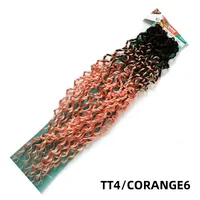 Women's Star Fashion 3T-SORANGE TT2/Blue3 60 TT4/Corange6 Carnival Birthday Stage Chemical Fiber Long Curly Hair Long Bangs Wigs sku image 3
